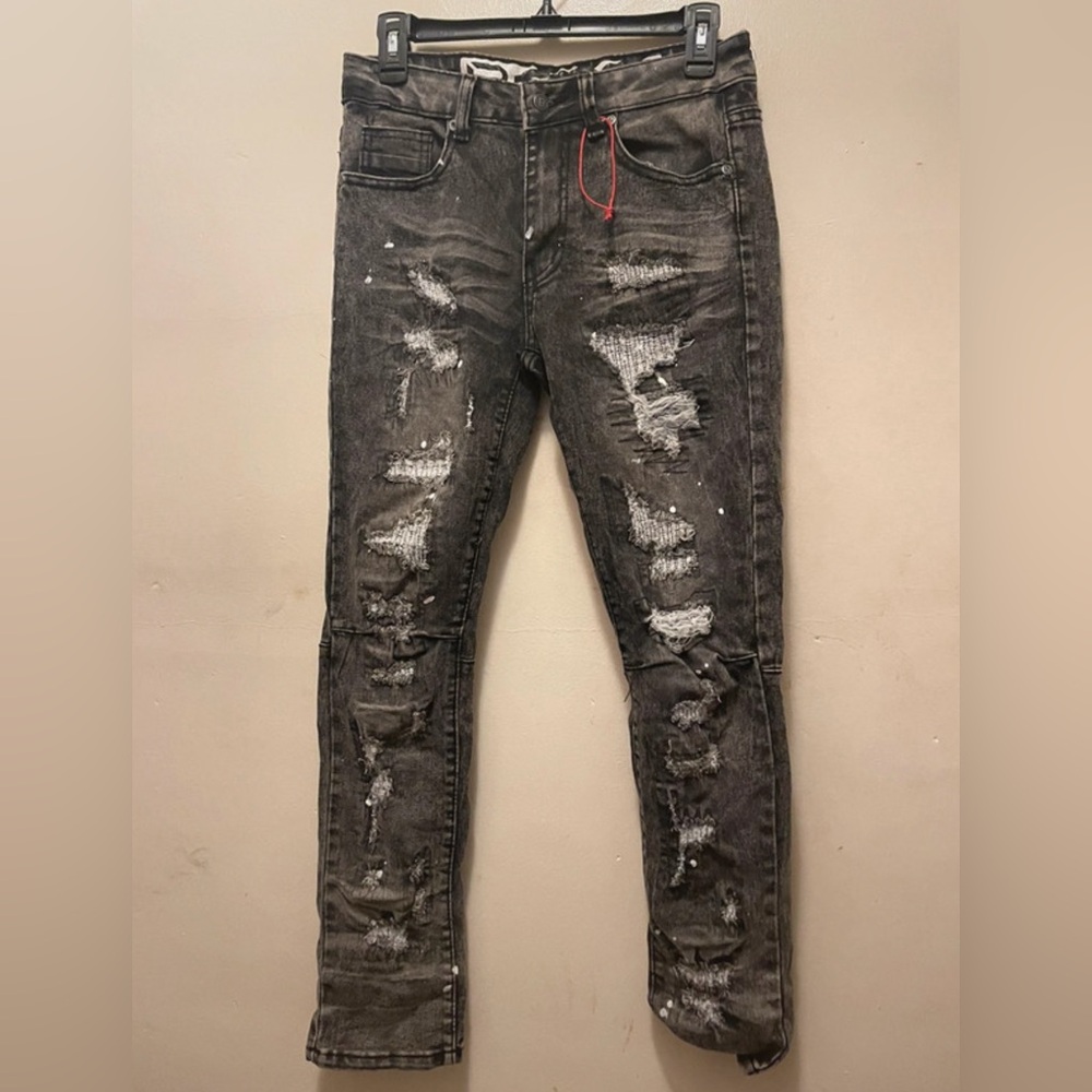 Super cute distressed jeans for your teen